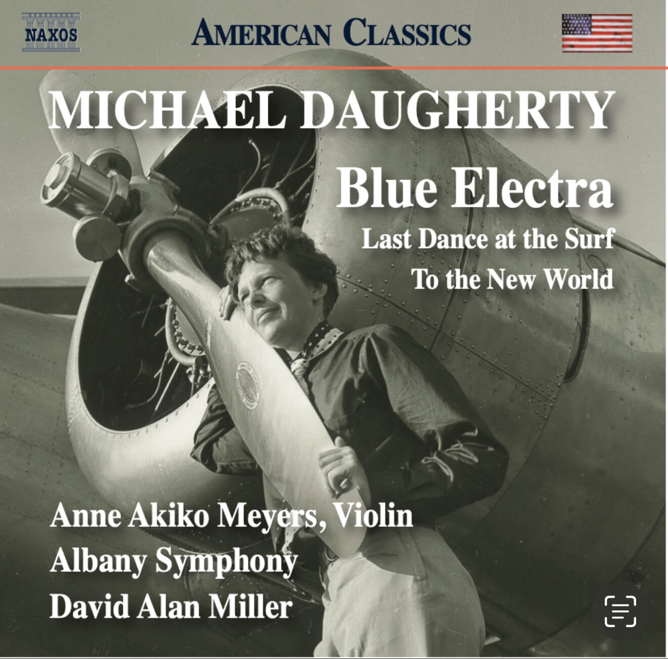 Michael Daugherty: Blue Electra; Last Dance at the Surf; To the New World